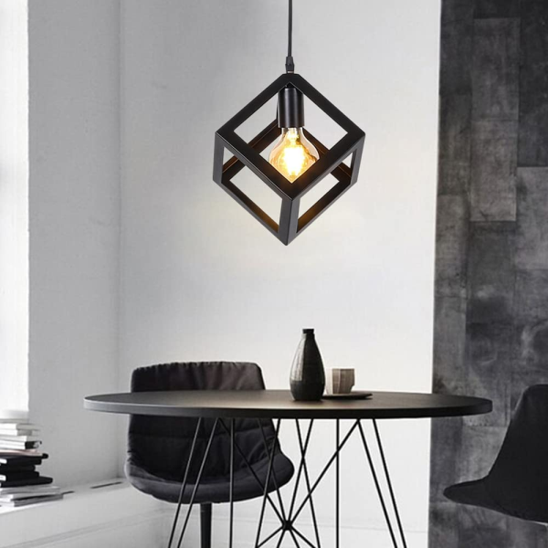 Triangle And Cube Hanging light