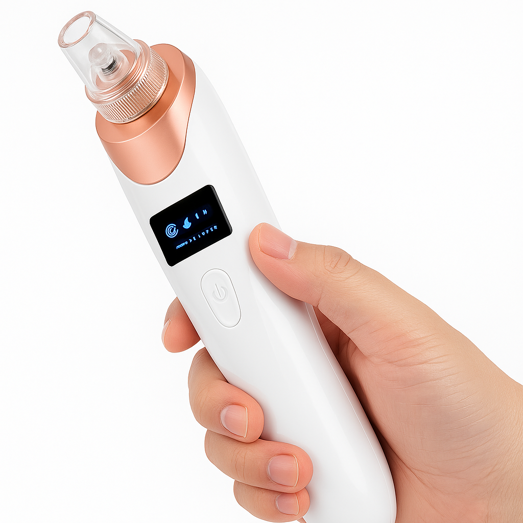 5 in 1 Electric Blackhead Acne Oil Remover Vacuum Suction Face Pore Cleaner Machine