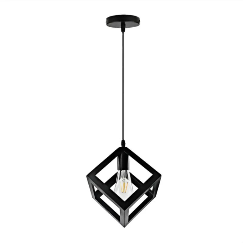 Triangle And Cube Hanging light